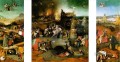 Tríptico La tentación de San Antonio 1516 Hieronymus Bosch